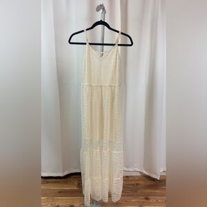 Chic Cream Maxi Dress